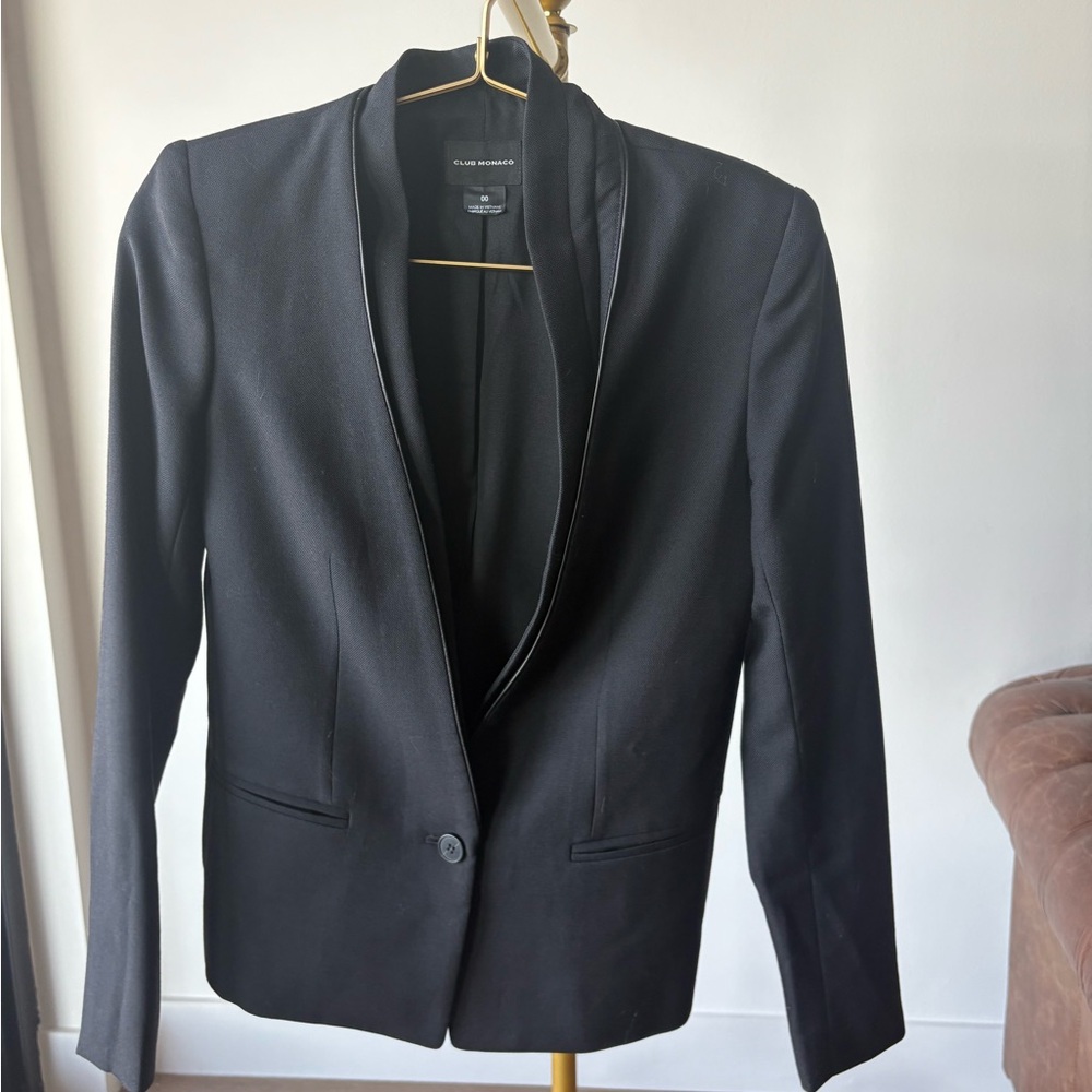 Club Monaco Classic Black Jacket